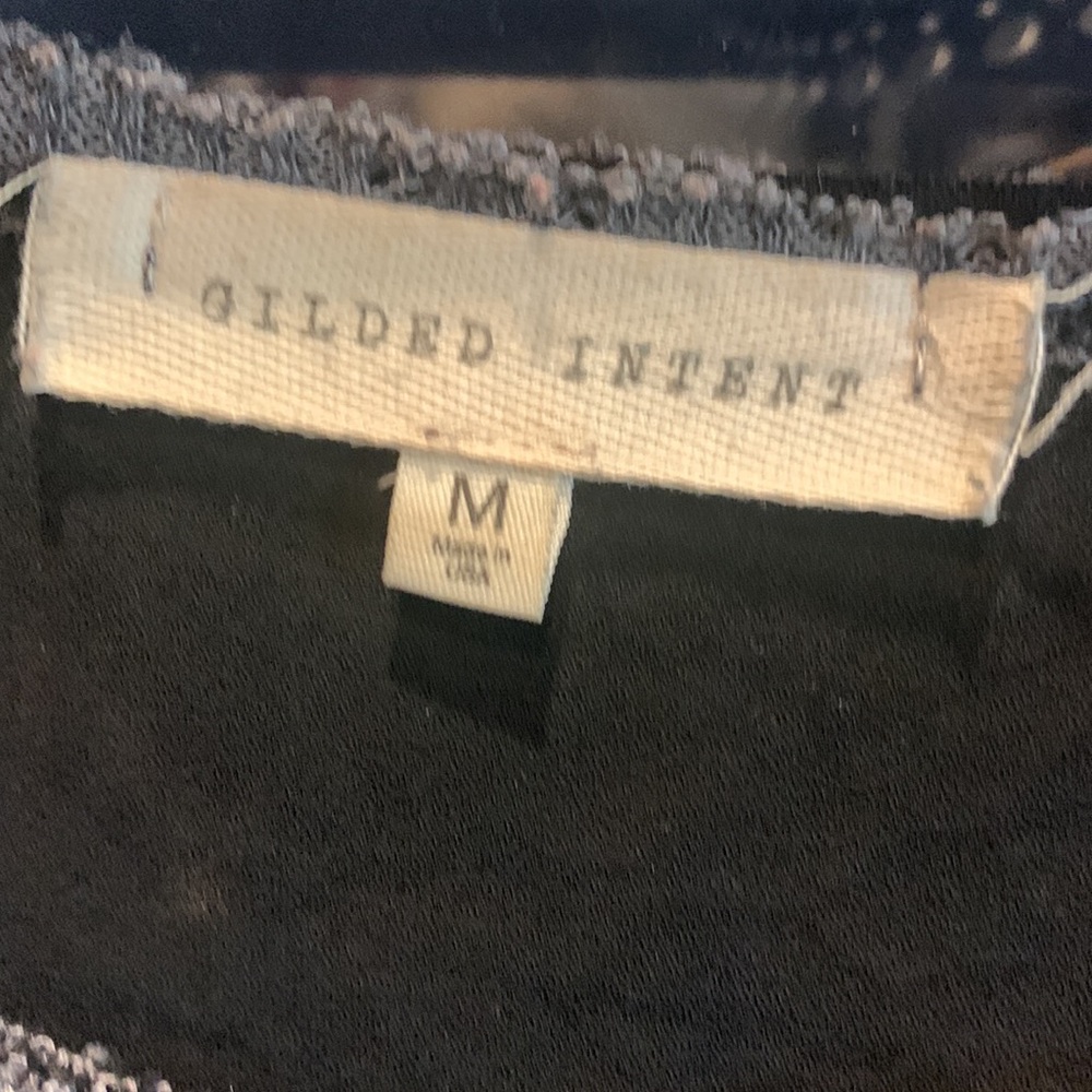 Gilded Intent Multi Texture Tunic -Size Medium. T… - image 2